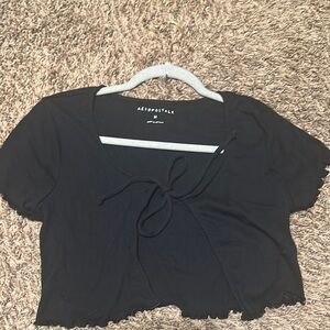 Aeropostale Black Women's Top